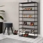 Artiss Shoe Rack 10-Tier (50 Pair) Shoes Stackable Organizer Shelf