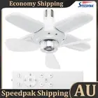 Modern Ceiling Fan with LED Light Remote Control for Bedroom Living Room(128LED)