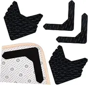 Zerodeko Carpet Anti Curling Stickers 12pcs Non Slip Rug Underlay Rug Carpet Mat Gripper for Tile Hardwood Laminate