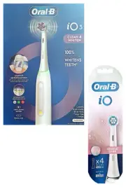 Oral-B iO3 electric toothbrush+4 toothbrushes