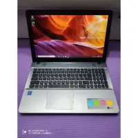 在飛比找蝦皮購物優惠-asus x541n 15吋 4核 筆電