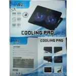 筆電專用 散熱座 各大廠牌筆電適用 14吋 15吋 17吋 均可用 COOLING PAD (03-A2)