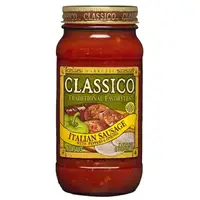 在飛比找樂天市場購物網優惠-CLASSICO 義大利麵醬-義大利臘腸(680g/瓶) [