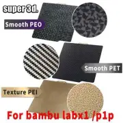 Build Plate PEO Sheet Double Sided Spring Steel Sheet for Lab Carbon Heat Bed