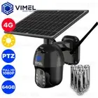 4G Solar Camera Wireless Home 64GB Security PTZ CCTV Battery Outdoor Remote