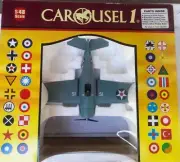 CAROUSEL 1, F4F-3, # 6183, U.S NAVY, Lt. EDWARD "BUTCH" O'HARE, 1:48. MINT