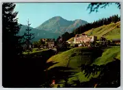 c1980s Clavadel Bei Davos Schiahorn Continental Postcard