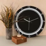 Wall Clock,12 Inch Modern Simple Wall Clock Indoor Non-Ticking Silent Wall Clock