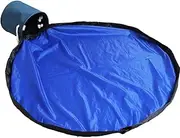 Toy Storage Bucket,Toy Storage Bag,Children Play Mat,Large Dust Bag,Convenient Tidy Bag,with Anti Dust Lid for Kids Toy Organizer