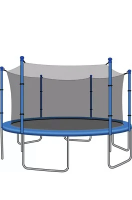Enclosure and Netting for 14' Trampoline