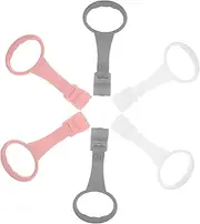 KOMBIUDA Baby Walking Assistant 6pcs Pull up Rings Strength Easy to Use for Infants Toddlers