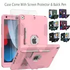 For iPad 7th/8th/9th Gen Case Shockproof Heavy Duty Cover+Screen Protector