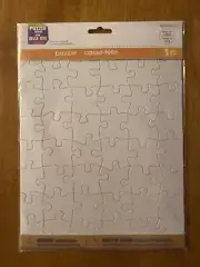 BLANK JIGSAW PUZZLE 8.5 x 11in Foamies Darice NEW Craft Kit for Kids