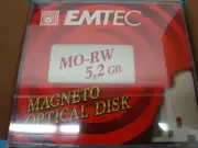 EMTEC 5.2GB NEW SEALED RW Optical Disk EDM-5200B EDM-5200C 1 Piece