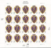 Collectible USA Postage Stamps 2003: Purple Heart Sheet MNH Scott 3784