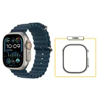 在飛比找新光三越 skm online優惠-Apple Watch Ultra 2 海洋錶帶 藍色＋保護