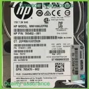 New HP 765872-001 765464-B21 1TB 7.2K SAS 12G 2.5 inch G8 G9 HDD hard drive