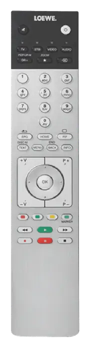 Loewe PF REMOTE CONTROL ALUMN FOR BILD1-BILD3