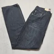 Levi ’s 505 Regular Straight Leg Denim Jeans Boys Sz 16 Slim 26x28 Dark Wash