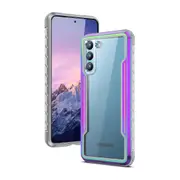 Samsung Galaxy S24 Plus Compatible Case Cover With Shockproof Heavy Duty Armor - Iridescent