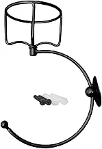 Hand Towel Holder | Towel Hook for Bathroom Wall | Vintage Kitchen Hanger Wall Mounted Farmhouse Handtowel Ring for Door, Entryways & Counter