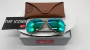 RAY BAN AVIATOR LARGE METAL RB3025 112/19 SUNGLASSES WITH MIRROR LENSES