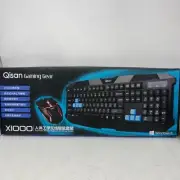 Qisan Gaming Gear X1000 Ergonomic Wireless Keyboard and Mouse Combo Windows 8