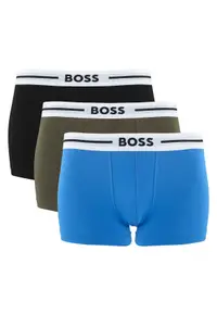 在飛比找ZALORA購物網優惠-3-Pack Bold Trunks- BOSS Busin