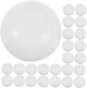 Abaodam 35pcs Balls and Raffle Numbered Ball for Party Favor Party Activity Props Bar Game Props Game Supplies Plastic Ball Props PVC White