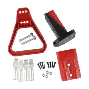 Reliable 175A For Anderson Plug Connector Bracket Panel Cover with Handle