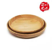 在飛比找momo購物網優惠-【菊川本味】橡膠木盤-弧邊-小(弧邊木盤 木質盤 木餐盤 木