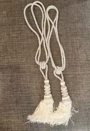 Two Drapery Tassels New Without Tags 23”