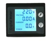 100A AC Power KWh Watt Meter Volt Amp Voltmeter Ammeter Open Close CT 110V 220V