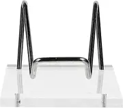 RORPOIR Crystal Mineral Raw Stone Display Stand Holder for Stones Rock Collection Display Stand Crystal Display Stands for Minerals Gemstone Display Holder