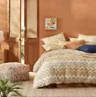 Adairs King Quilt Cover With Standard pillowcases in Tufted Design/ BNIP