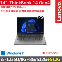 在飛比找momo購物網優惠-【ThinkPad 聯想】14吋i5商務特仕筆電(Think