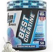 BPI Sports Best Creatine, 50 Servings, Snow Cone, 0.3 Kilograms