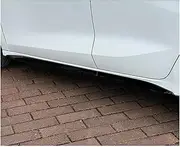 Compatible for Audi A3 Hatchback 2020 2021 2022 Accessories Stainless Steel Side Door Body Molding Strips Cover Trim 4pcs Car Styling(Silver)
