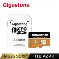 在飛比找PChome24h購物優惠-Gigastone micro SDXC 1TB A2 V3