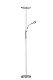 Artiva USA 70" Modern Slim LED Torchiere Floor Lamp with Reading Light and Re...