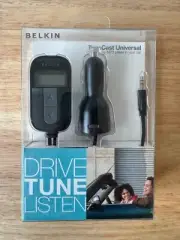 Belkin Tunecast Auto Universal Adapter FM Transmitter F8M066 Black NEW SEALED