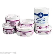 Waterproof Adhesive Tape 1"x15' Plastic Spool First Aid Emergency Survival Kit