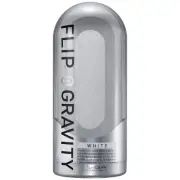Tenga Flip 0 Zero Gravity Male Masturbator 3D Stroker Pocket Pussy White Sex Toy
