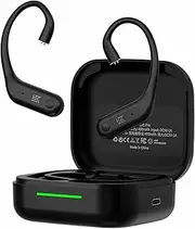 KZ AE01 Pro Bluetooth Module Ear Hook, True Wireless Bluetooth Earbuds with APT-X AAC, CVC Noise Reduction, Low Latency, HiFi Sound, 36H Playtime, Compatible with KZ & CCA Brand C PIN Wired Earphones
