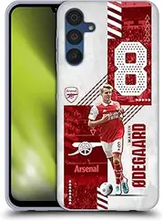 Head Case Designs Officially Licensed Arsenal FC Martin degaard 2022/23 First Team Gel Case [Military Grade Protection] Compatible with Samsung Galaxy A15