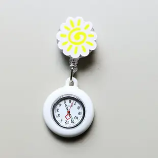 機械錶 護士錶 可愛護士錶胸錶女電子懷錶掛錶學生考試夜光可拉伸縮錶懷錶『wl1119』
