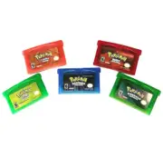 All 5 Pokemon Gba ( Fire Red, Leaf Green, Saphire, Ruby, Emerald)
