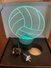 Brand New In The Box Lampeez 3D Lamp/Night Light Volleyball With Charger