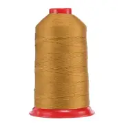 700 Yards Bonded Nylon Sewing Thread 840D/3 Nylon Upholstery Thread Gold Tone