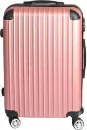 24" Luggage Suitcase Code Lock Hard Shell Travel Carry Bag Trolley